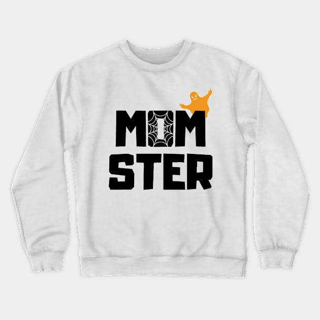 MOMSTER - Halloween for Moms Crewneck Sweatshirt by Just Kidding Co.